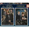 Discount Puzzles Fantastic Beast 2x500 piezas con cola fix incluida Juegos Y Puzzles