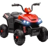 Quad eléctrico para niños Rojo y Negro*AIYAPLAY Discount