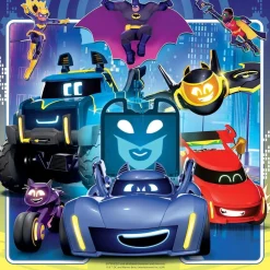 Ravensburger - 3 puzzles 49 piezas Batwheels*RAVENSBURGER IBÉRICA