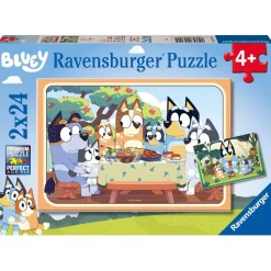 Ravensburger - 2 puzzles 24 piezas Bluey*RAVENSBURGER IBÉRICA Clearance