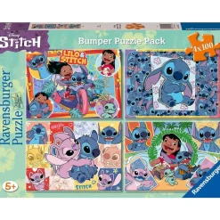 Online Ravensburger - 4 puzzles 100 piezas Stitch Juegos Y Puzzles