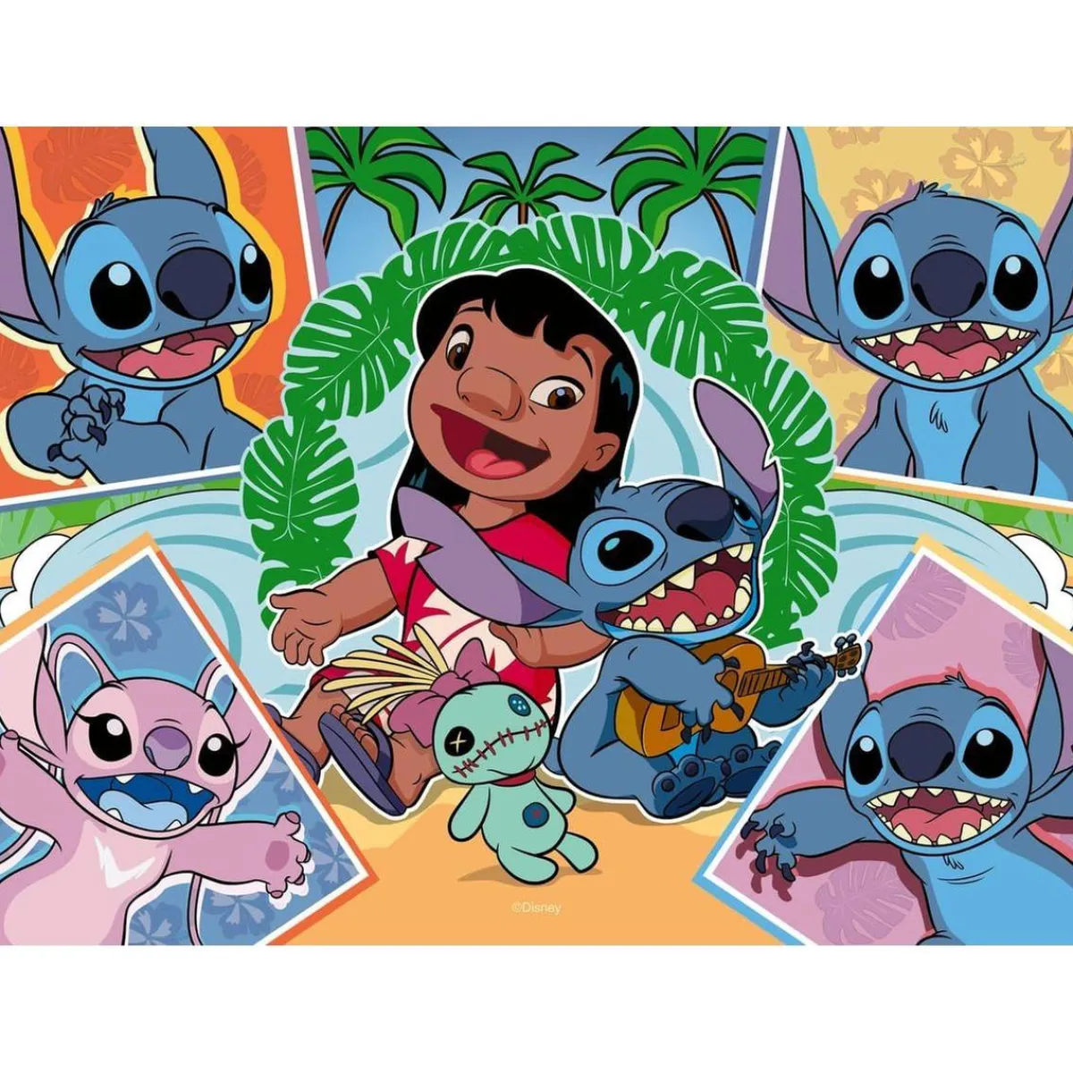 Online Ravensburger - 4 puzzles 100 piezas Stitch Juegos Y Puzzles