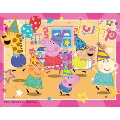 Ravensburger - 4 puzzles progresivos Peppa Pig*RAVENSBURGER IBÉRICA New
