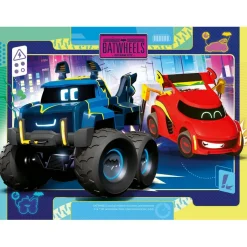 Discount - Batman - Batwheels Puzzle 4 in a Box Juegos Y Puzzles