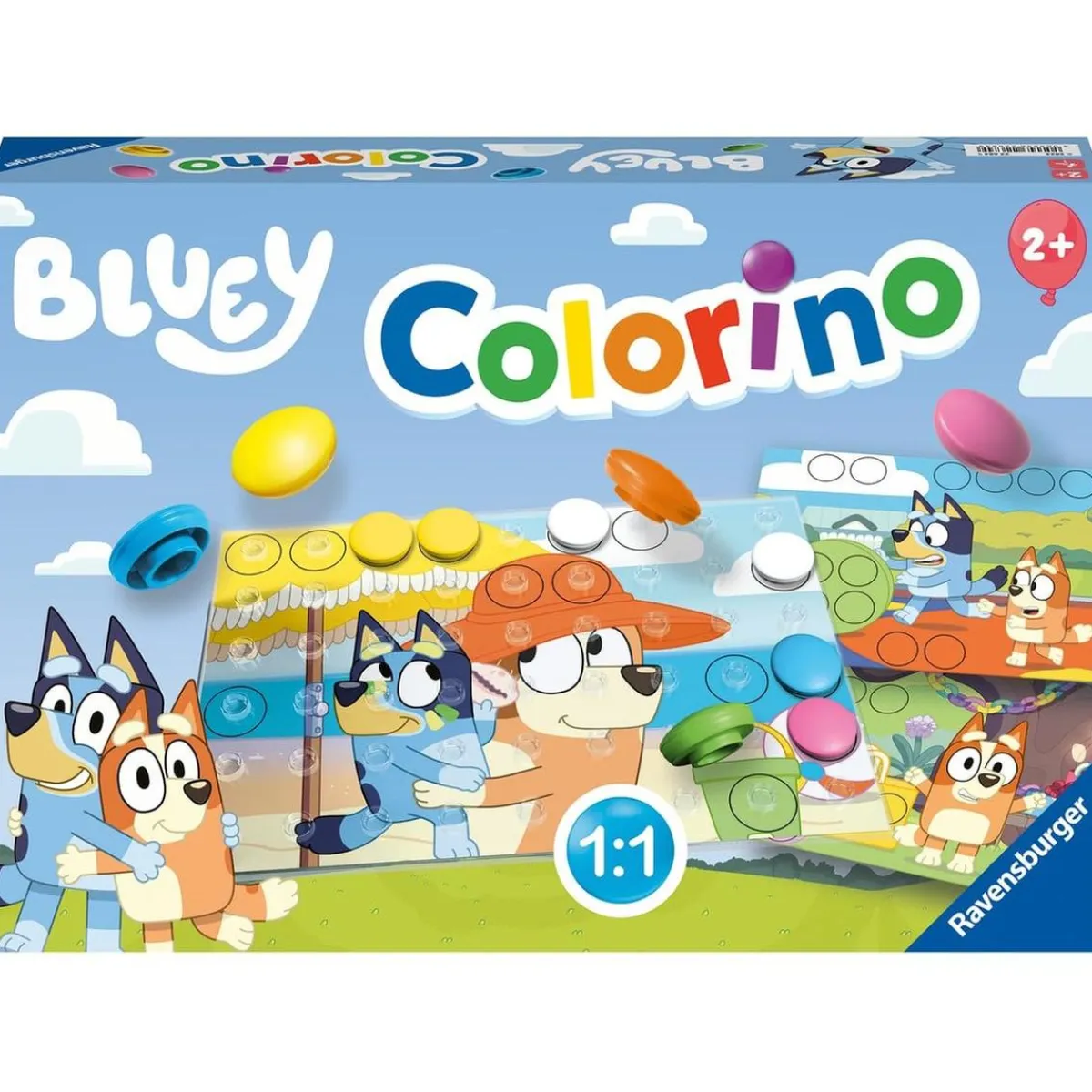 Ravensburger - Bluey - Colorino*RAVENSBURGER IBÉRICA Outlet