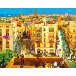 Clearance Ravensburger - Dining in Valencia - Puzle 1500 piezas Juegos Y Puzzles