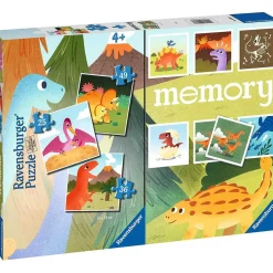 Outlet Ravensburger - Dinosaurios Memory y Puzzle multipack, cartas y piezas variadas ㅤ Friki Zone|Juegos Y Puzzles