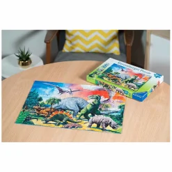 Ravensburger - Dinosaurios - Puzzle 100 piezas XXL*RAVENSBURGER IBÉRICA Discount