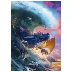 Ravensburger - El dragón del mar - Puzzle 1000 piezas Juegos Y Puzzles
