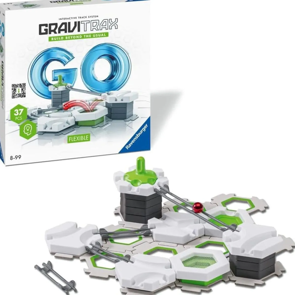Ravensburger - GraviTrax GO Flexible, Sistema Versátil de Pistas de Canicas ㅤ*RAVENSBURGER IBÉRICA Sale