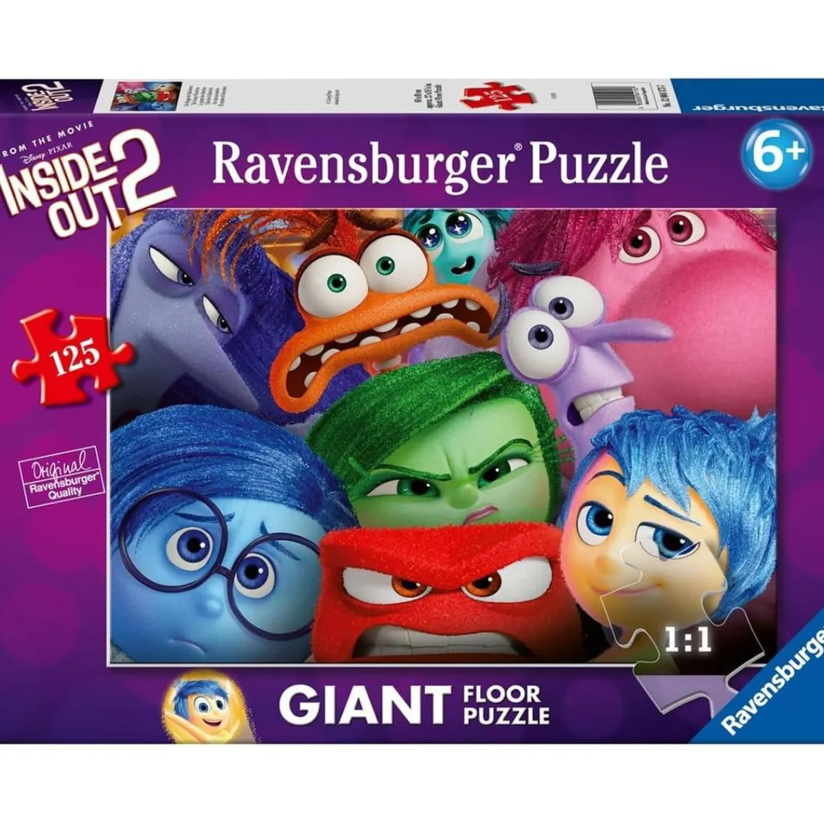 Best Ravensburger - Inside Out 2 - Puzzle 125 piezas gigante Juegos Y Puzzles