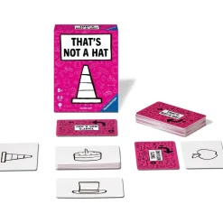 New Ravensburger - Juego de cartas familiar That's not a hat: Versión Española ㅤ Friki Zone|Juegos Y Puzzles