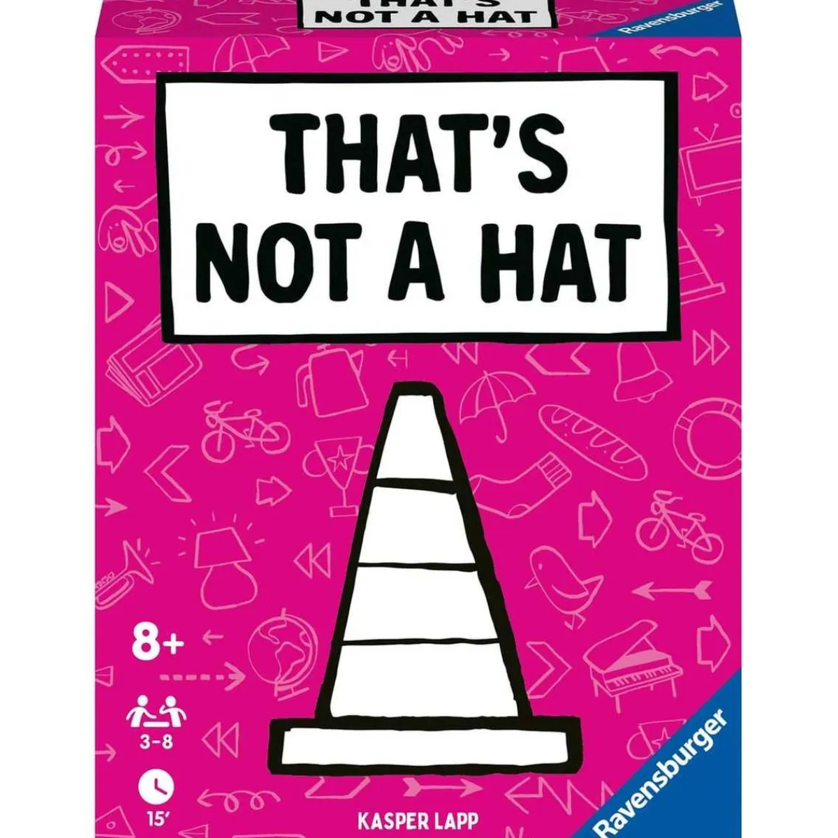 New Ravensburger - Juego de cartas familiar That's not a hat: Versión Española ㅤ Friki Zone|Juegos Y Puzzles
