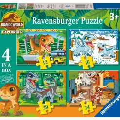 - Jurassic World - Puzzle 4 in a box*RAVENSBURGER Outlet