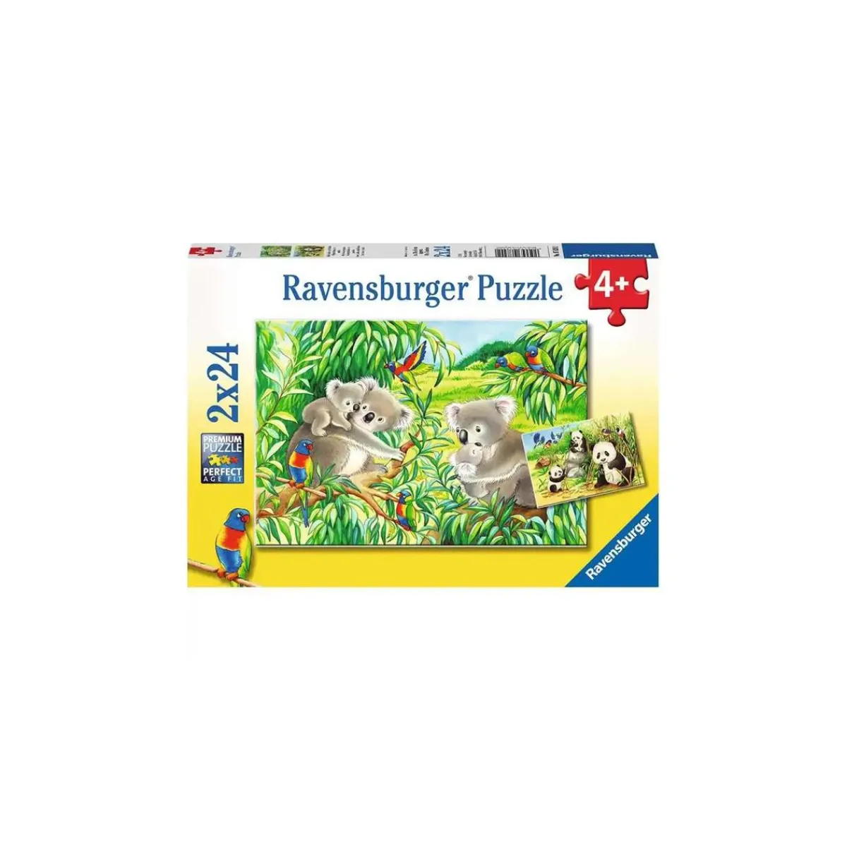 Best Ravensburger - Koala y panda - Puzzle 2x24 piezas Juegos Y Puzzles