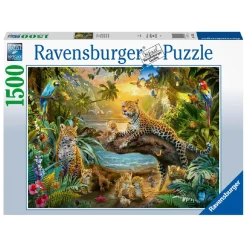New Ravensburger - Leopardos en la jungla - Puzzle 1500 piezas Juegos Y Puzzles