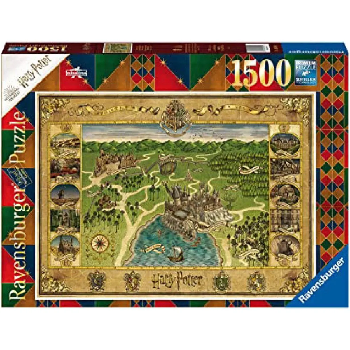 Ravensburger - Mapa de Hogwarts - Puzzle 1500 piezas*RAVENSBURGER IBÉRICA Discount