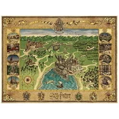 Ravensburger - Mapa de Hogwarts - Puzzle 1500 piezas*RAVENSBURGER IBÉRICA Discount