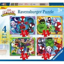 - Marvel Spidey Amazing Friends - Puzzle 4 in a box*RAVENSBURGER New
