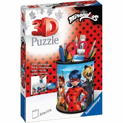 Ravensburger - Miraculous - Puzzle 3D Portalápices*RAVENSBURGER IBÉRICA Clearance