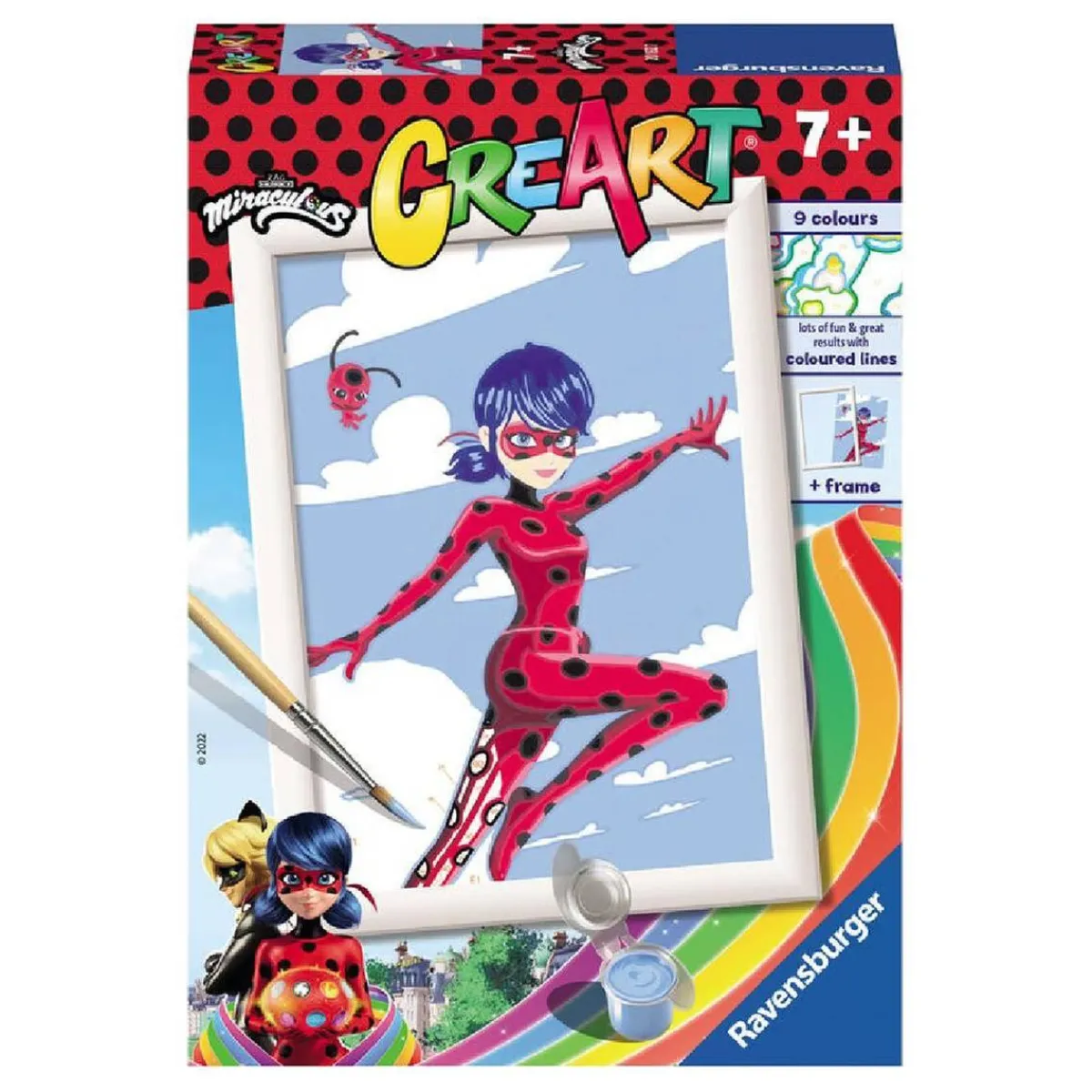 Discount Ravensburger - Miraculous - Ladybug CreArt Arte Y Manualidades