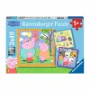 Outlet Ravensburger - Peppa Pig - Pack 3 puzzles 49 piezas Juegos Y Puzzles