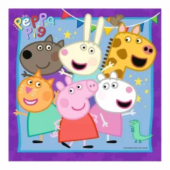 Outlet Ravensburger - Peppa Pig - Pack 3 puzzles 49 piezas Juegos Y Puzzles