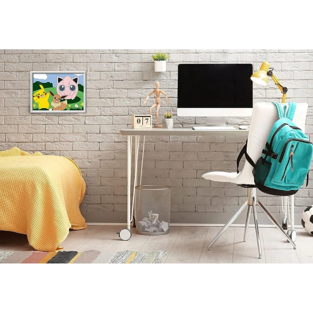 Best Ravensburger - Pokemon - Kit creativo para pintar por números Pokémon Classic Serie D ㅤ Arte Y Manualidades