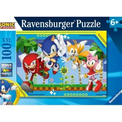 Ravensburger - Puzzle 100 piezas XXL Sonic the Hedgehog*RAVENSBURGER IBÉRICA Online
