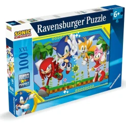 Ravensburger - Puzzle 100 piezas XXL Sonic the Hedgehog*RAVENSBURGER IBÉRICA Online