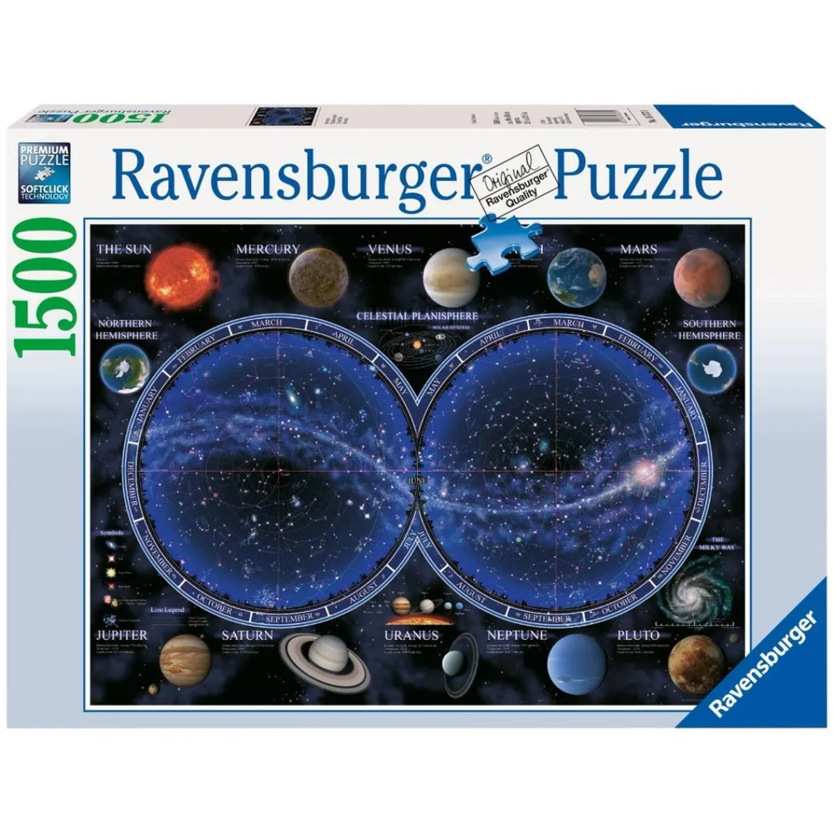 Best Ravensburger - Puzzle 1500 piezas Astronomía Juegos Y Puzzles