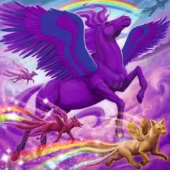 Hot Ravensburger - Puzzle Criaturas mitológicas, colección 3x49 piezas, fantasía ㅤ Juegos Y Puzzles