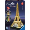 New Ravensburger - Puzzle 3D Torre Eiffel Night Edition Juegos Y Puzzles
