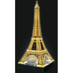 New Ravensburger - Puzzle 3D Torre Eiffel Night Edition Juegos Y Puzzles