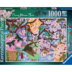 Ravensburger - Puzzle de 1000 piezas, flores de cerezo para adultos ㅤ*RAVENSBURGER IBÉRICA Clearance