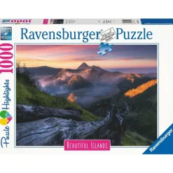 Ravensburger - Puzzle de 1000 piezas, Monte Bromo, Indonesia - Colección Paisajes ㅤ*RAVENSBURGER IBÉRICA Online