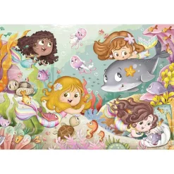 Clearance Ravensburger - Puzzle de hadas y sirenas, colección 2 x 12 piezas para niños ㅤ Juegos Y Puzzles