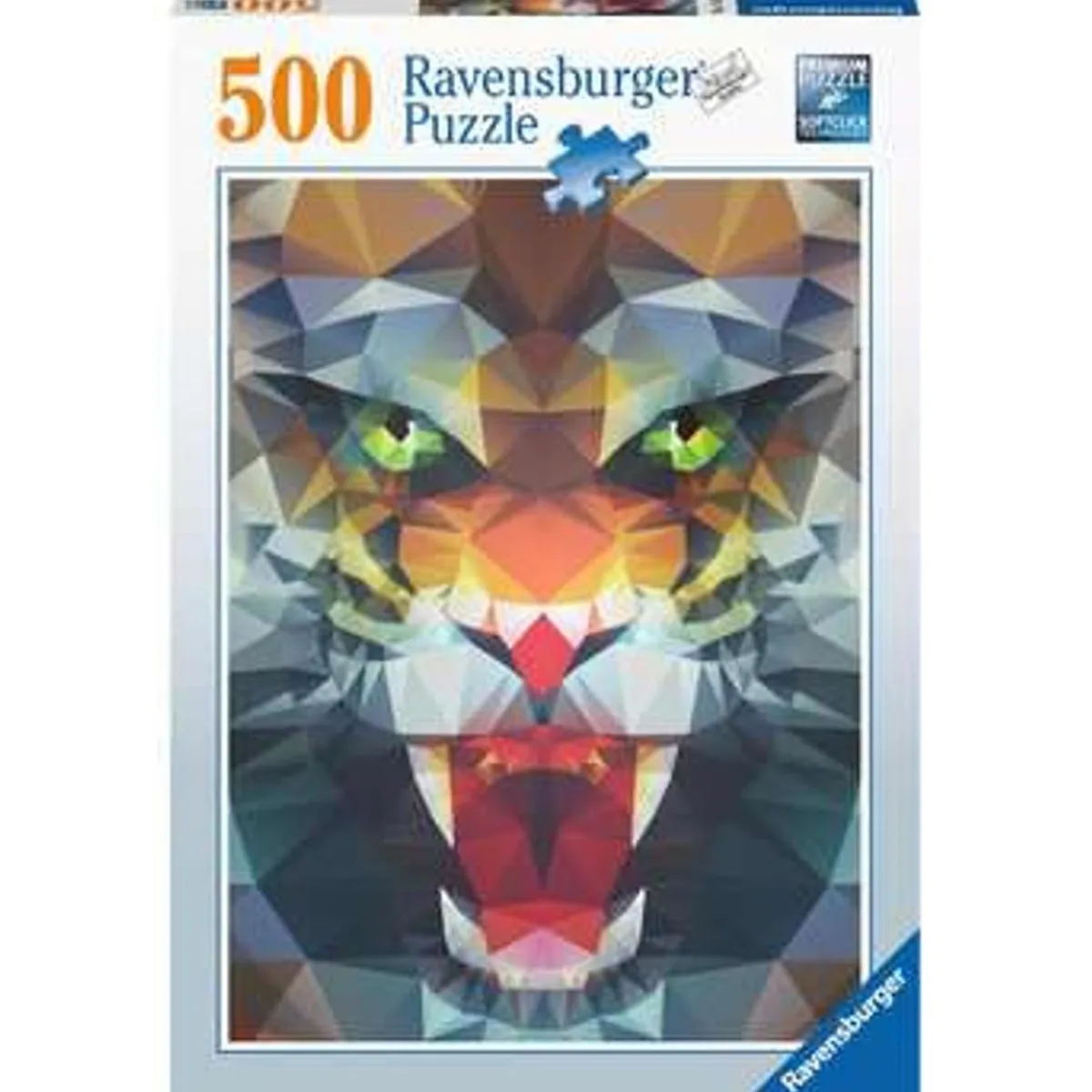 Ravensburger - Puzzle de polígonos con rugido de león, 500 piezas ㅤ*RAVENSBURGER IBÉRICA Best