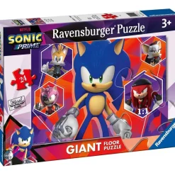 Ravensburger - Puzzle Gigante de Suelo 24 piezas Sonic the Hedgehog*RAVENSBURGER IBÉRICA New