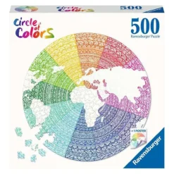 Ravensburger - Puzzle Mandala Circle of colors 500 pzs*RAVENSBURGER IBÉRICA Online