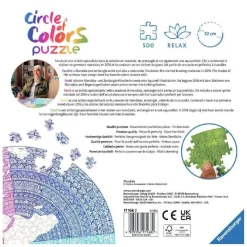 Ravensburger - Puzzle Mandala Circle of colors 500 pzs*RAVENSBURGER IBÉRICA Online