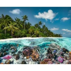 Ravensburger - Puzzle paisaje de las Maldivas, 2000 piezas ㅤ*RAVENSBURGER IBÉRICA Outlet