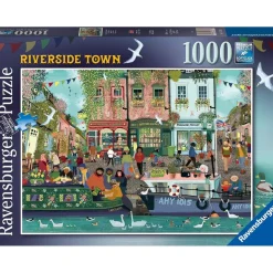 Ravensburger - Puzzle Paisaje Ribereño 1000 Piezas ㅤ*RAVENSBURGER IBÉRICA Clearance