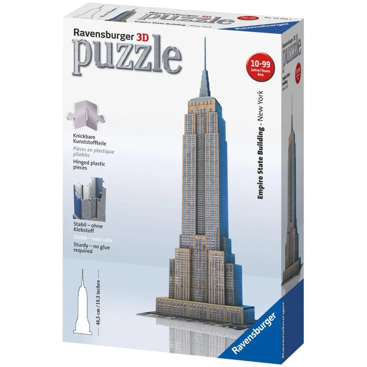 New Ravensburger - Puzzle The Empire State Building 42 cm 216 piezas Juegos Y Puzzles