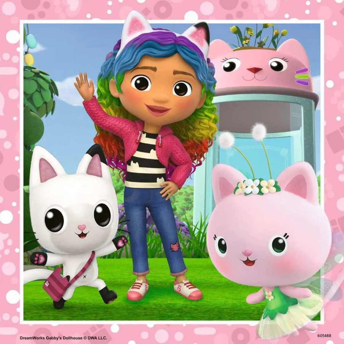 Outlet Ravensburger - Puzzle 3x49 piezas Gabby's Dollhouse, colección multicolor ㅤ Juegos Y Puzzles