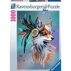 New Ravensburger - Rompecabezas de fantasía 1000 piezas Espíritu Zorro ㅤ Juegos Y Puzzles