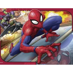 - Spider-man - Puzzle 4 in a Box Juegos Y Puzzles
