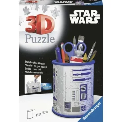 Best Ravensburger - Star Wars - Puzzle 3D Portalápices Star Wars, 57 piezas ㅤ Juegos Y Puzzles