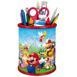 Sale Ravensburger - Super Mario - Puzzle Portalápices 3D Juegos Y Puzzles