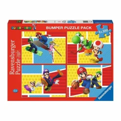 Clearance Ravensburger - Super Mario - Pack 4 puzzles 100 piezas Juegos Y Puzzles